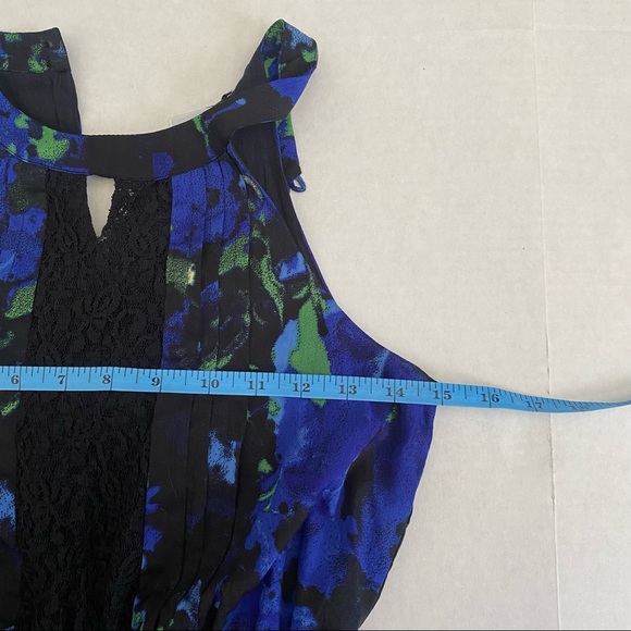 Bar III Black Floral Dress X-Small - Picture 7 of 7